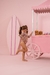 Maiô Infantil Rosa Bobbie Goods Manga Longa na internet