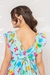 Vestido Infantil Menina Azul Claro Floral - comprar online