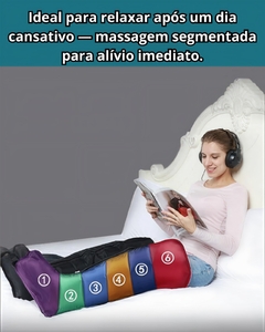 Imagem do Bota pneumática específica de recuperação fisioterapia, sistema de massagem