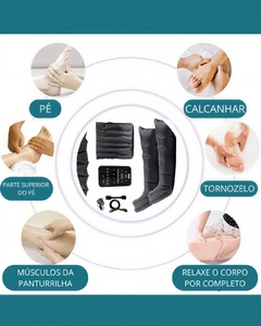 Bota pneumática específica de recuperação fisioterapia, sistema de massagem