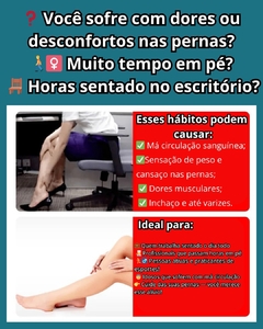 Bota pneumática específica de recuperação fisioterapia, sistema de massagem - HF - House Farma