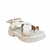 Sandália Vizzano 6499.122 Feminina Plataforma Branco Off - loja online
