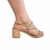 Sandália Vizzano 6291.1175 Feminina Festa 5cm Bege - comprar online