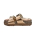 Papete Feminina Moleca Birken Strass Moda 5500.107 Ouro Rosa - Loja La Na Dani