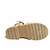 Sandália Papete Vizzano Feminina Plataforma 6499.121 Areia - comprar online
