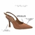 Imagem do Scarpin Vizzano Slingback Feminino 10cm Bico Fino Verniz