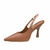 Scarpin Vizzano Slingback Feminino Bico Fino Mocca