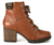Bota Feminina Cuturno Dakota Valais G4563 Mascavo Couro