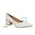 Scarpin Feminino Vizzano Salto Bloco Grosso 1220315 Br Vern - Loja La Na Dani