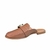 Mule Vizzano 1376.120 Feminino Dourado Confortável Mocca