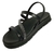 Sandália Feminina Papete Casual Com Strass Moleca 5490.104 - Loja La Na Dani