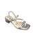 Sandália Feminina Dakota Salto Grosso Tira Spike Conforto pr - comprar online