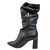 Bota Feminina Salto Alto Tanara Couro Bico Fino Original Pre - Loja La Na Dani