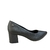 Scarpin Dakota G5181 Couro Feminino Salto Bloco Preto - Loja La Na Dani