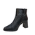 Bota Dakota Salto Bloco Social Bico Fino Da783 Preto - Loja La Na Dani