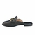 Mule Vizzano 1376.118 Feminino Casual Fivela Dourada Preto na internet