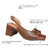 Sandália Feminina Tanara T8634 Couro Salto Médio Conforto - comprar online