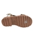 Sandália Vizzano 6499.122 Feminina Plataforma Cappucino - comprar online