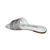 Slide Sandalia Dakota Com Tramados Metalizado Y8382 Estiloso - comprar online