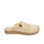 Pantufa Pegada Atoalhada Feminina Confortável - Blush