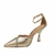 Scarpin Vizzano 1464.103 Feminino Couro Vernizado Dourado