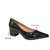 Scarpin Feminino Vizzano Salto Bloco Grosso 1220315 Pr Vern - comprar online