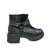 Bota Coturno Moleca 5338 Feminina Preta Cano Curto - Loja La Na Dani