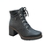 Imagem do Coturno Dakota D0391 Feminino Curto Médio Bloco Preto