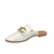 Mule Vizzano 1376.118 Feminino Casual Fivela Dourada - loja online