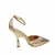 Scarpin Vizzano 1464.103 Feminino Couro Vernizado Dourado - Loja La Na Dani