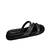 Slide Flat Beira Rio Papete Strass 8488 Brilho Preto-Grafite - comprar online