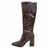 Bota Feminina Dakota D0433 Cano Alto Com Elástico E Salto - Loja La Na Dani