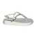 Imagem do Sandália Feminina Papete Strass Moleca Flatform Brilhos