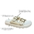 Papete Feminina Birken Ouro Camel Vizzano 6510.114 - comprar online