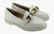 Sapato Social Branco Mocassim Sapatilha Moleca Napa Branco - loja online