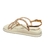 Sandália Dakota Flatform Com Brilhos Y6246 Rose