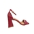 Sandália Vizzano 6464.102 Feminina Salto Bloco Cherry - comprar online