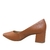 Scarpin Dakota G5181 Couro Feminino Salto Bloco - loja online