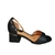 Sandália Casual Vizzano Feminina Salto Grosso Preto 6428 na internet