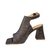 Sandália Ankle Boot Fem Vizzano Salto Bloco Fechada Fivela