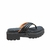 Tamanco Vizzano Feminino Plataforma Tratorada Conforto Preto - comprar online