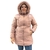Jaqueta Dunialin Parka Feminino Rose - comprar online