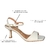 Sandália Vizzano 6536.100 Feminina Salto Fino Bico Quadrado - comprar online
