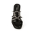 Tamanco Dakota De Salto Bloco Com Strass Y7913 - comprar online