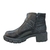 Bota Coturno Moleca 5338 Feminina Preta Cano Curto - comprar online