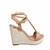 Sandália Vizzano 6283.2127 Feminina Anabela Palha Nude - comprar online