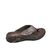 Imagem do Chinelo Pegada Masculino Em Couro 134501 Pinhão