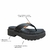 Tamanco Vizzano Feminino Plataforma Tratorada Conforto Preto - comprar online