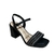 Sandália Dakota De Salto Bloco Y8362 Confortável Preto - comprar online