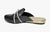 Imagem do Mule Modare Com Tiras De Strass Preto